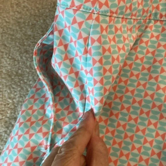 IZOD golf skort size 16 with free XL tangerine top - Picture 8 of 12